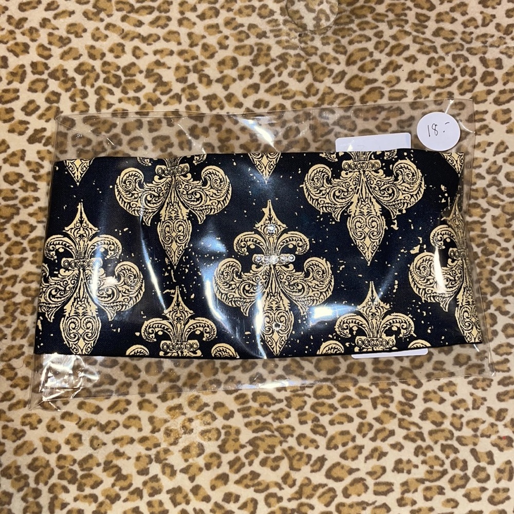 Handmade Biker Head Wrap - 100% Cotton with Bedazzles | Adjustable Fit